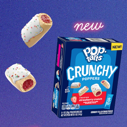 Pop-Tarts - Crunchy Poppers Product Launch
