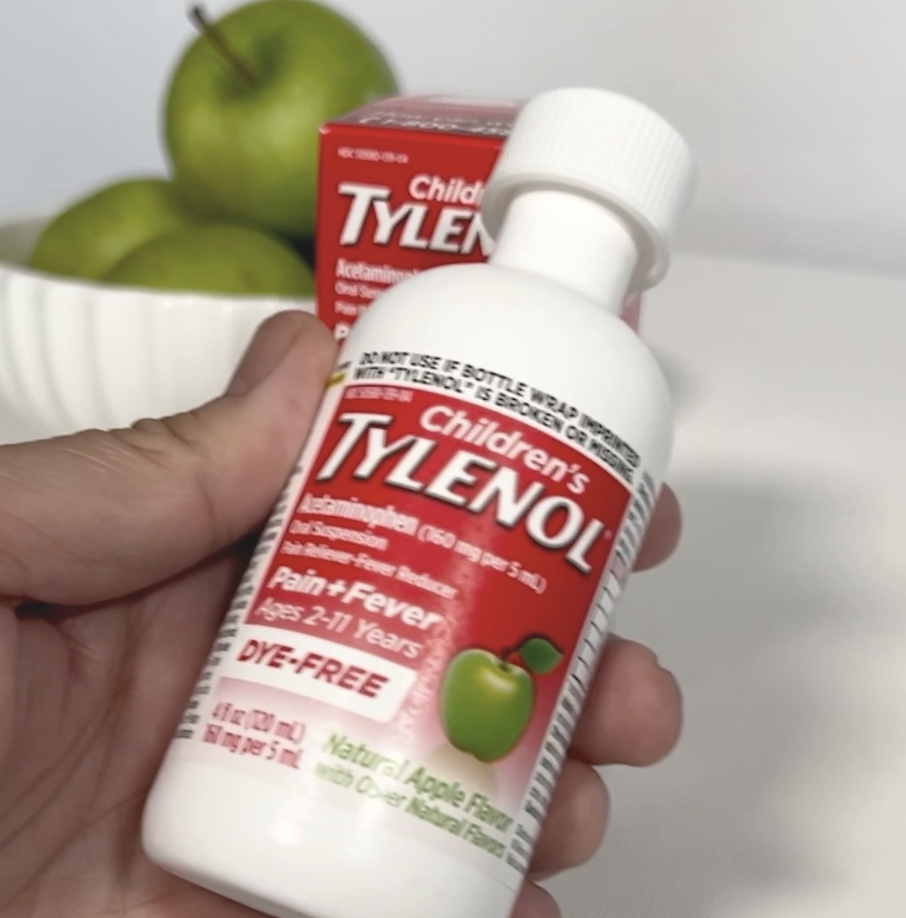  Children’s TYLENOL Dye-Free Apple  View on Instagram  