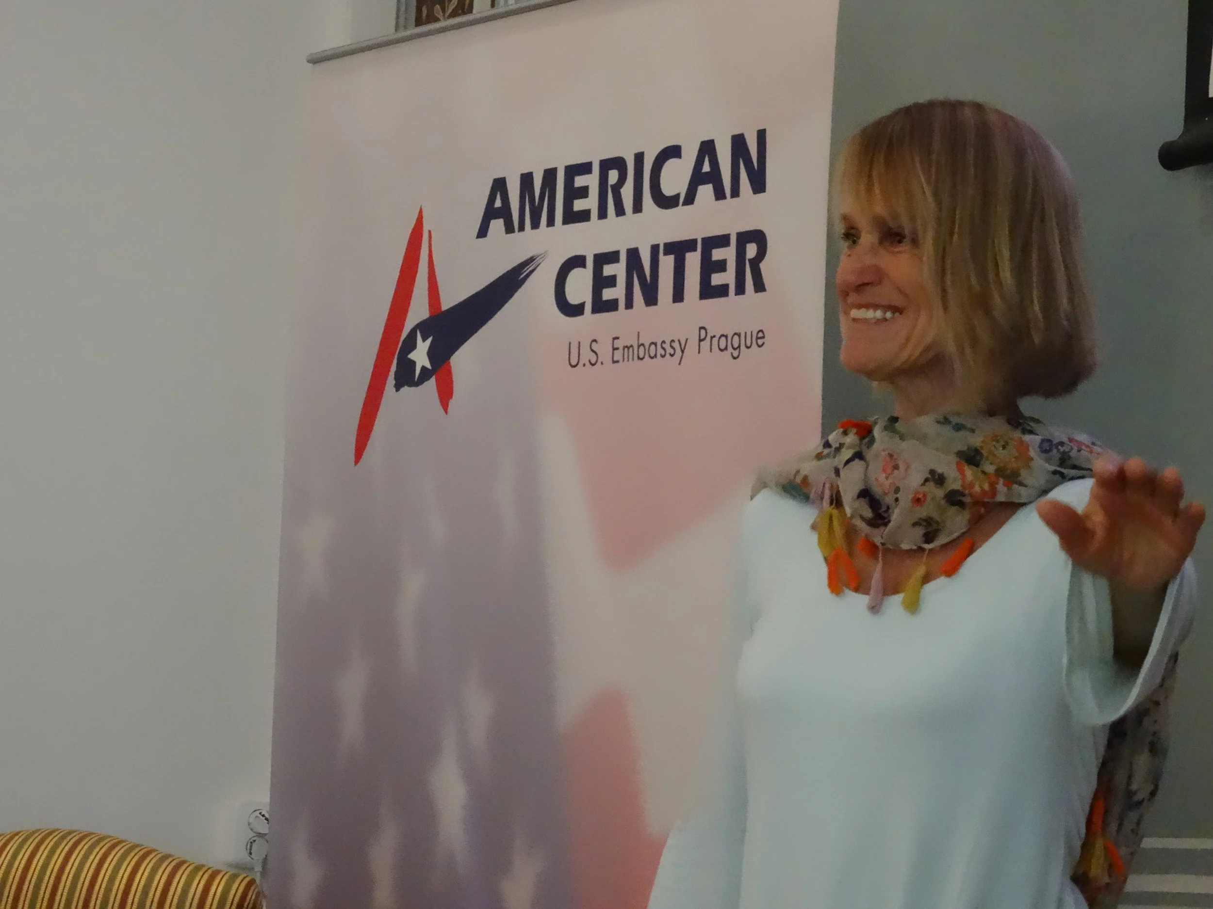 Residency with zig zag swing & tap U.S. Embassy in Prague, CR, 2016