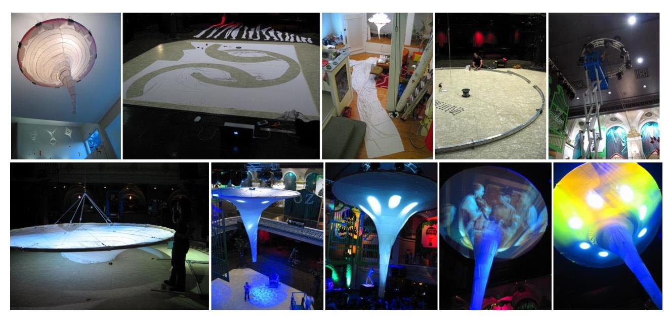 Tornado Light Sculpture