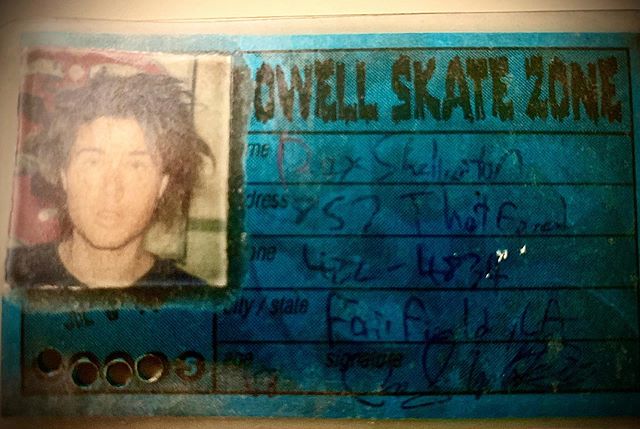 Never got my 5th hole punched on this card. #whitedreads #goodtimes #powellperalta