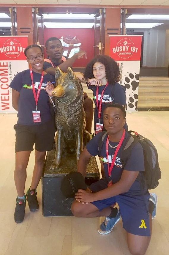 2019 Cohort at a Northeastern University campus tour