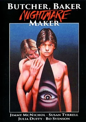 Hold onto your butts, 'cause there's lots of mom-son milk romance coming your way in this week's episode where we make love to the feature film, Butcher Baker Nightmare Maker AKA Night Warning (1983), and of course, round it all out by giving some equally uncomfortable advice. Stay tuned and, most importantly, stay nasty.
