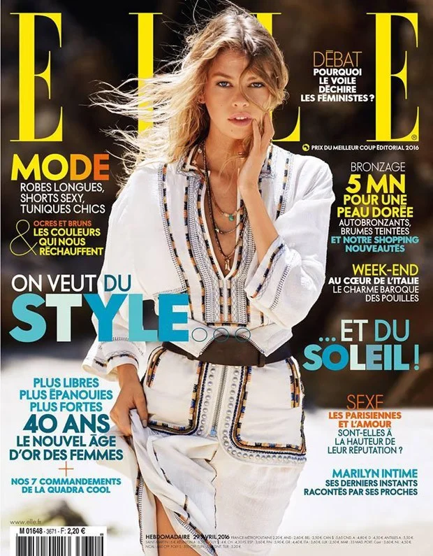 Stella Maxwell for Elle France