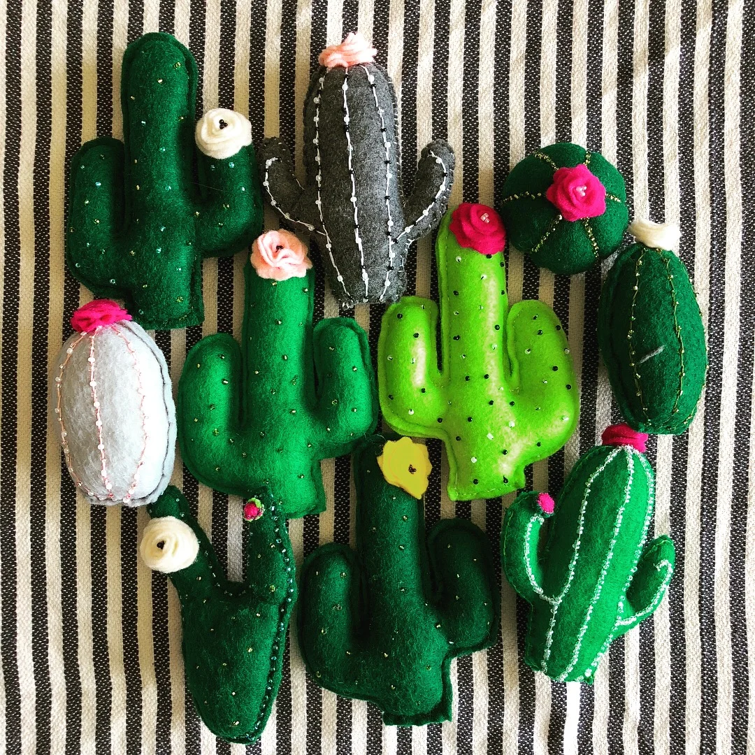 Handmade Cacti