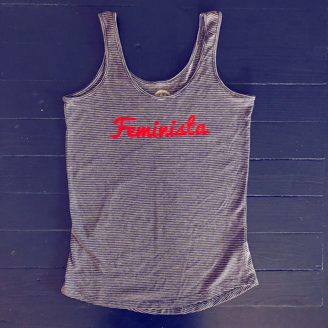 Women's Feminista Nautical Striped Tank