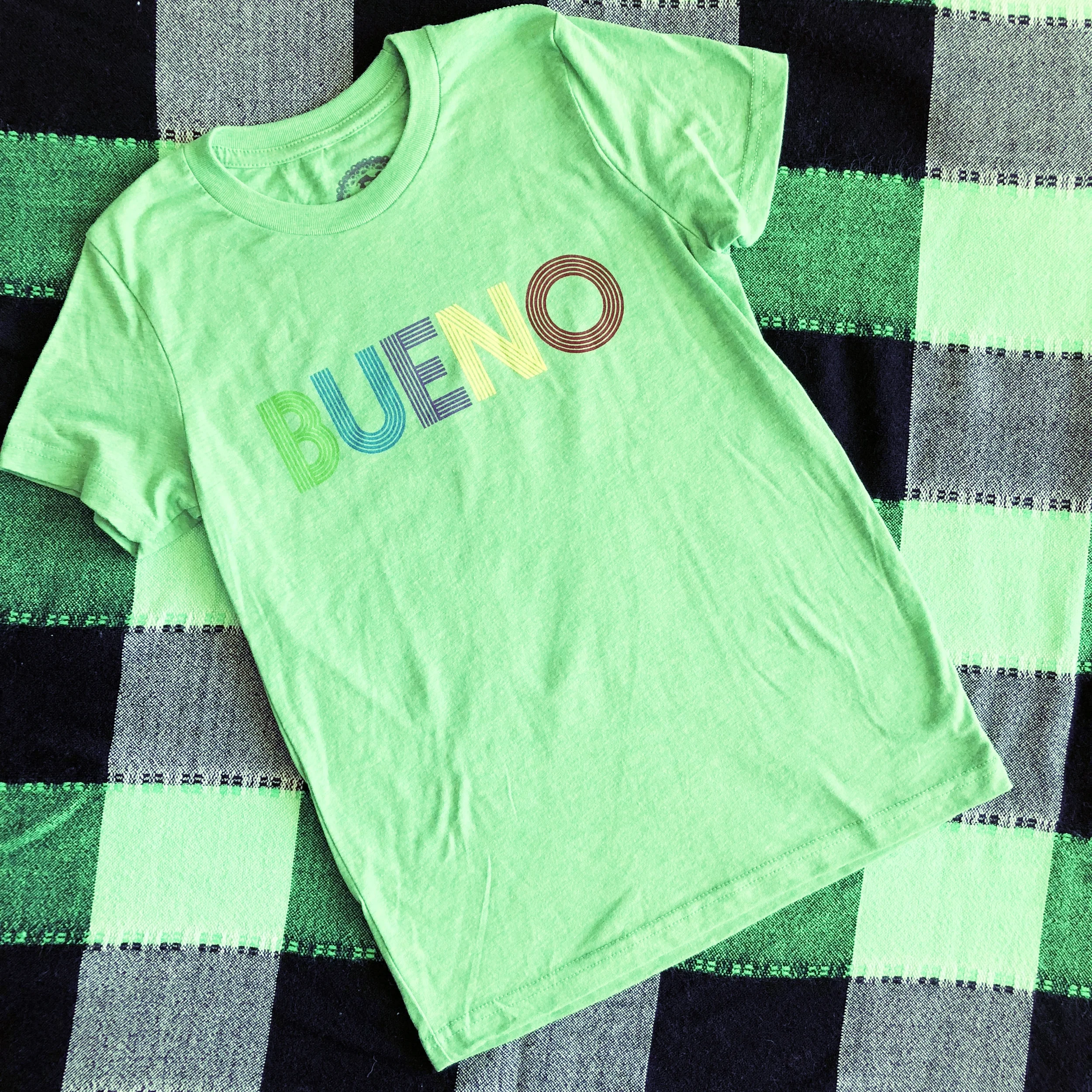 Children's "Bueno" Green Tee