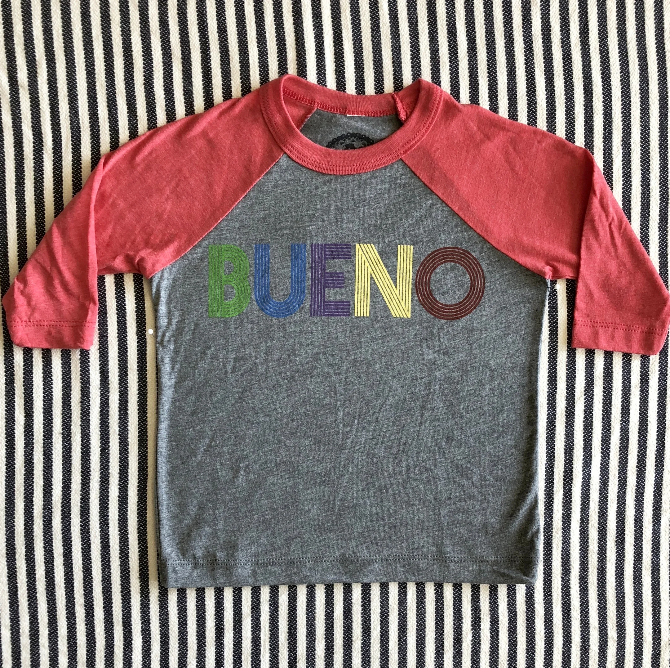 Toddler Baseball "Bueno" Tee