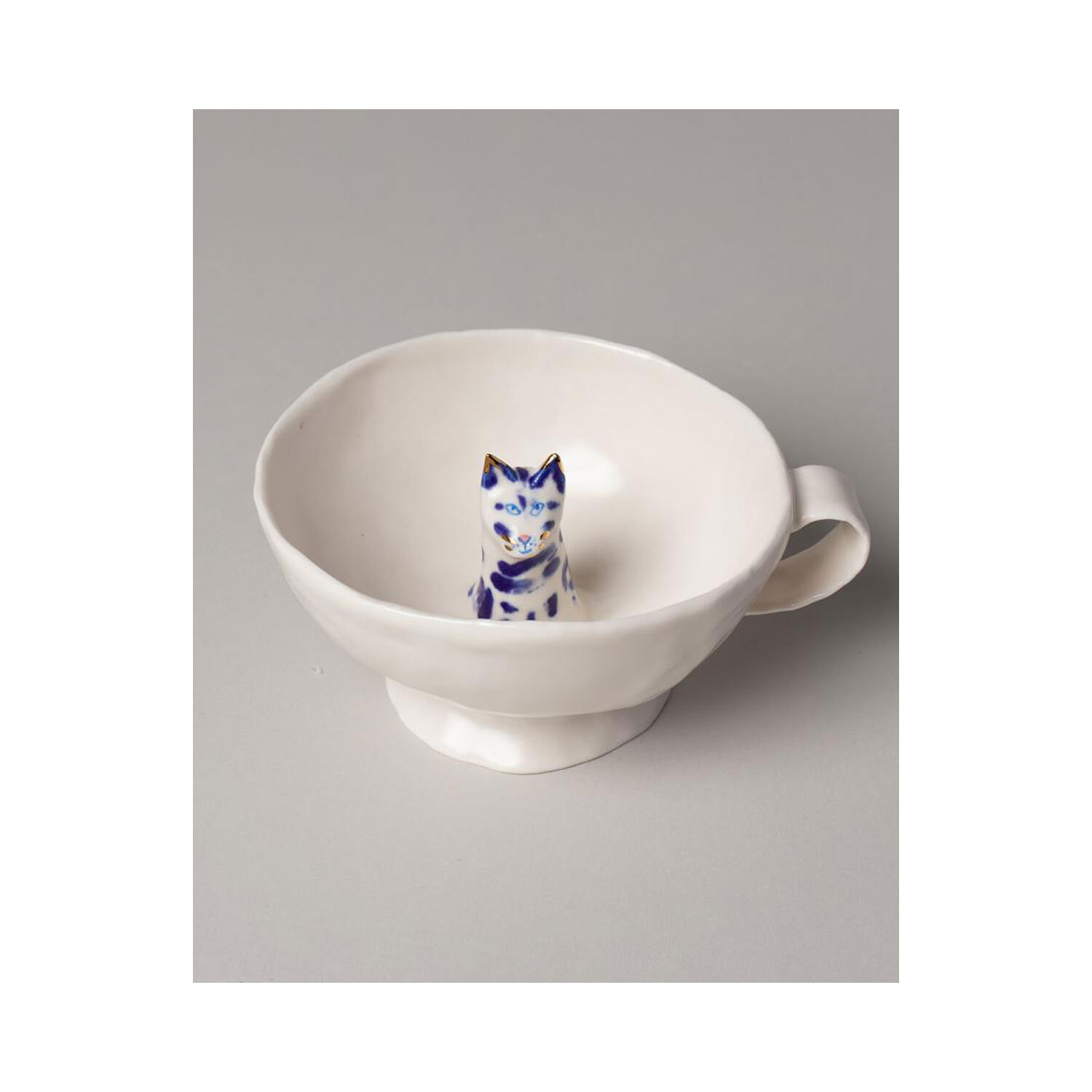 Cat Cup by Eleanor Boström