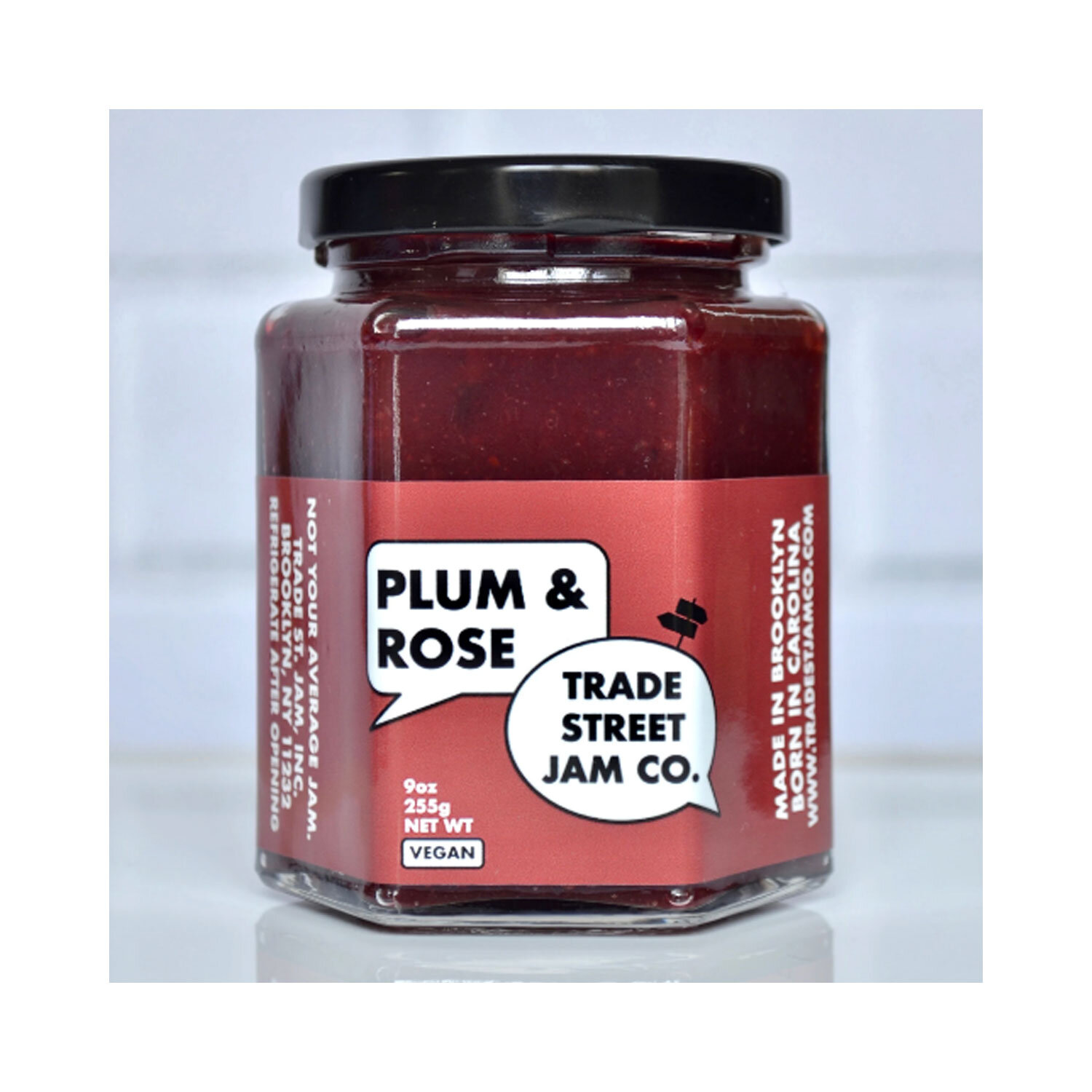 Plum &amp; Rose Jam by Trade Street Jam Co.