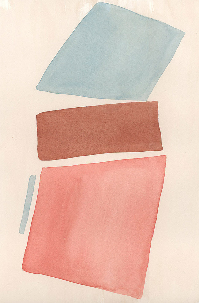 "SHIFT" - Watercolor on Paper, 8" x 10"