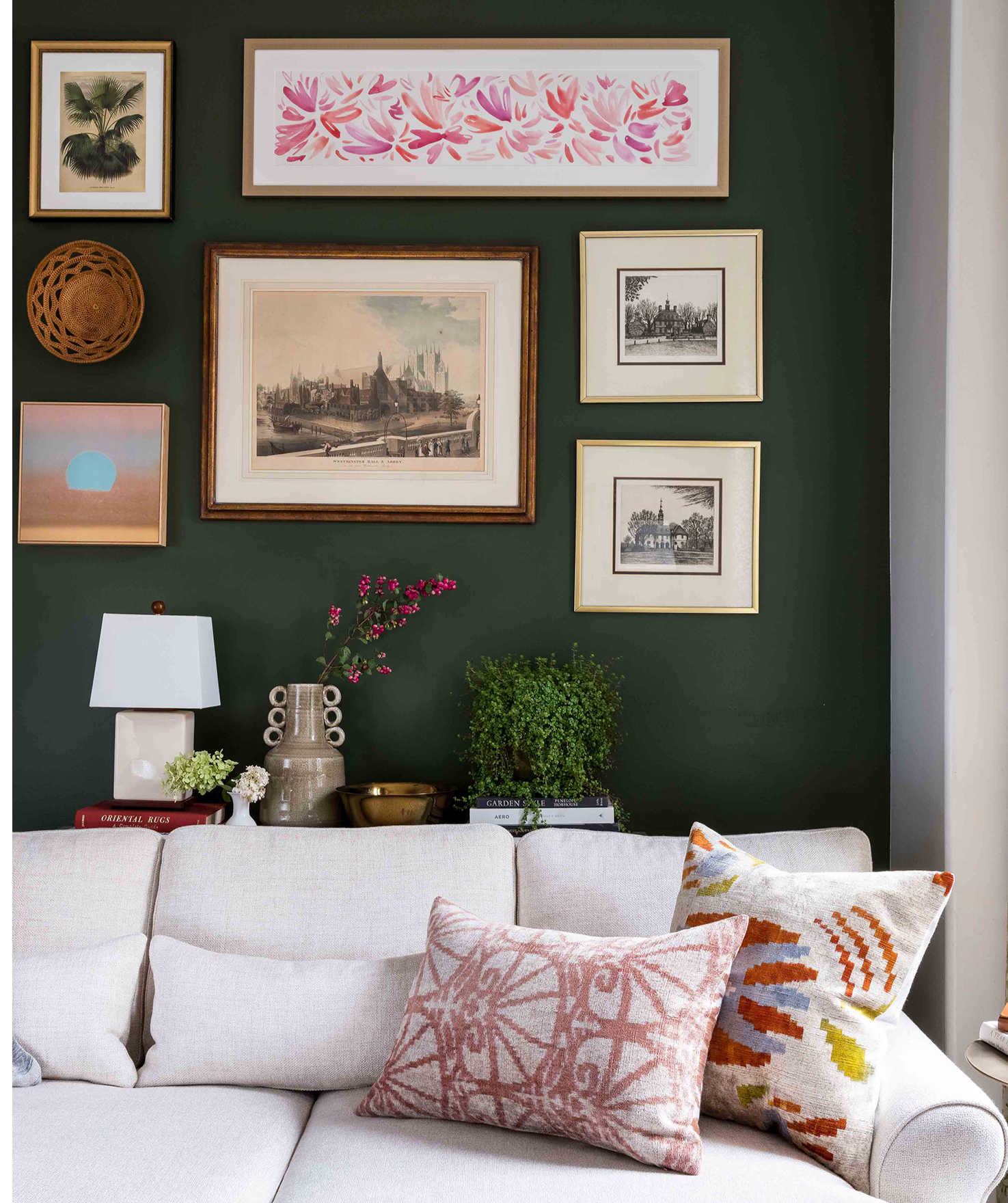 "Pink Floral" - Watercolor Commission 