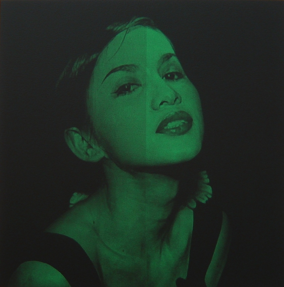   after Goldin, 1992 (C. at the Club, Bangkok)   24 x 24, acrylic on canvas, 2005 