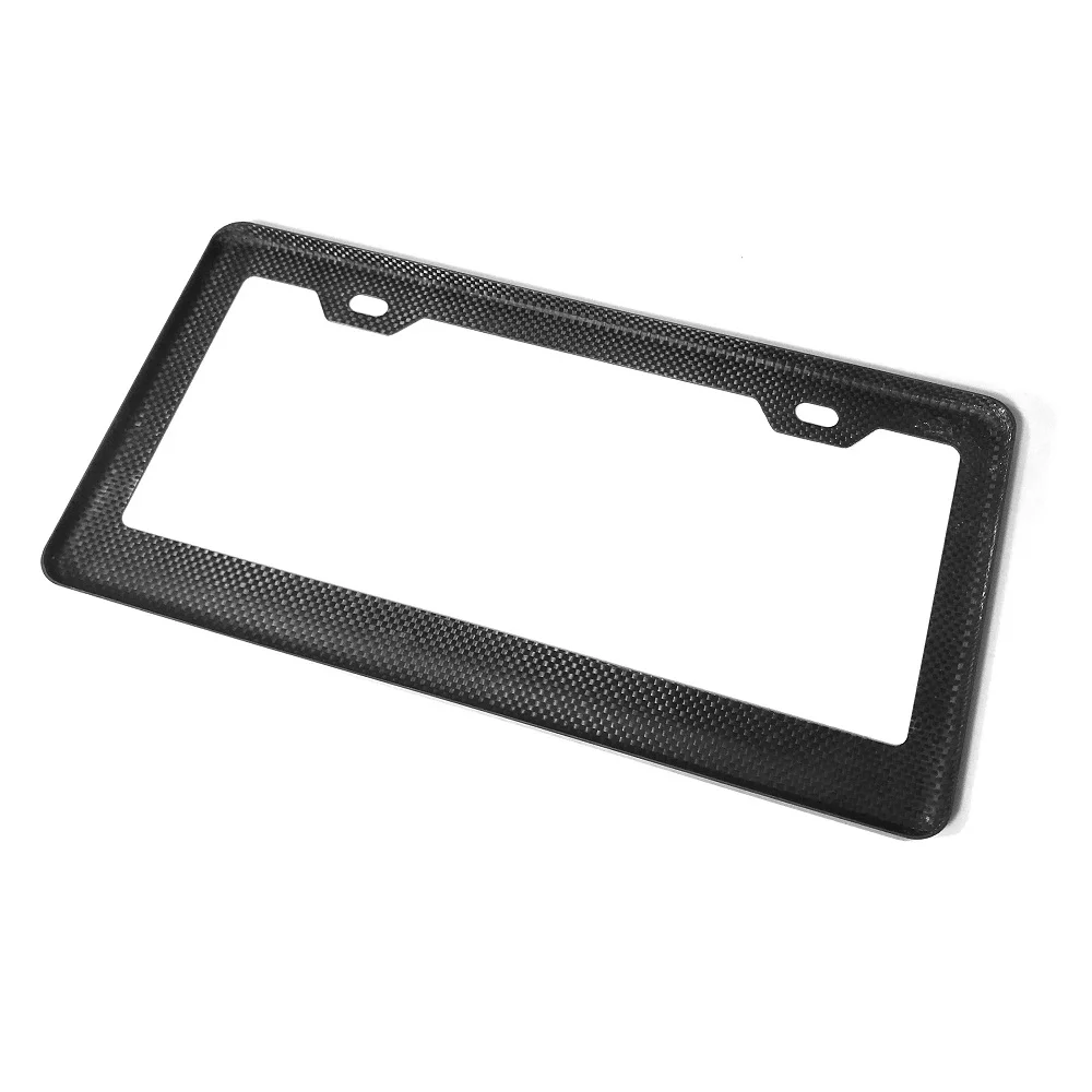 Carbon Fiber License Plate Frame — Carbon🔌Cartel