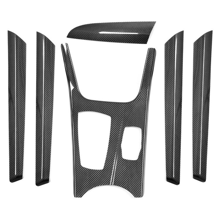Accessoires intérieurs Voiture Fibre Carbone Volant Changement Vitesse  Décor Couverture Garniture Autocollant Intérieur pour BMW pour X3 pour F25  X4 F26 11-17 Accessoires Voitures (Taille : 19) : : Auto et Moto