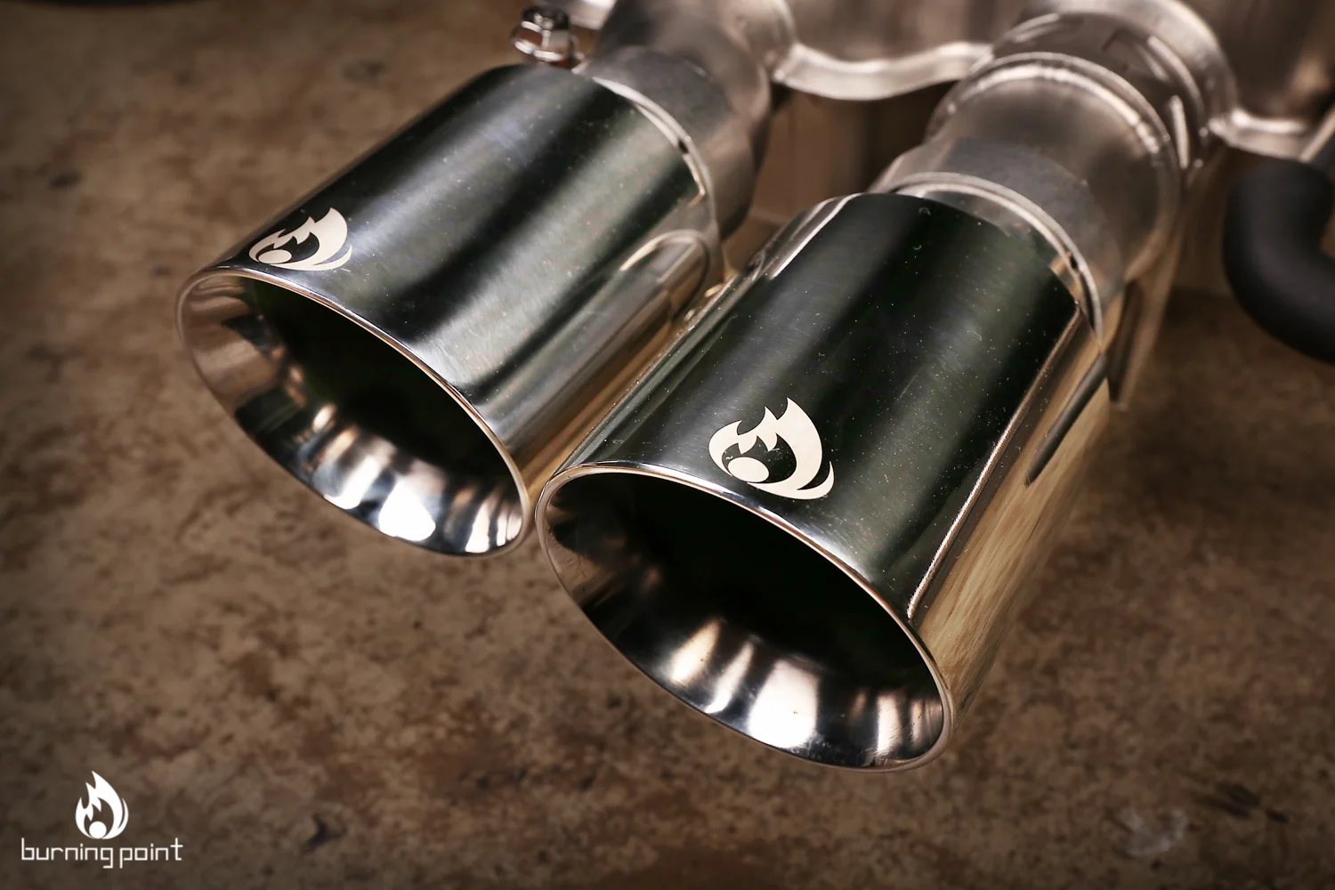 Audi A4 Active Exhaust System by Burning Point — Carbon🔌Cartel