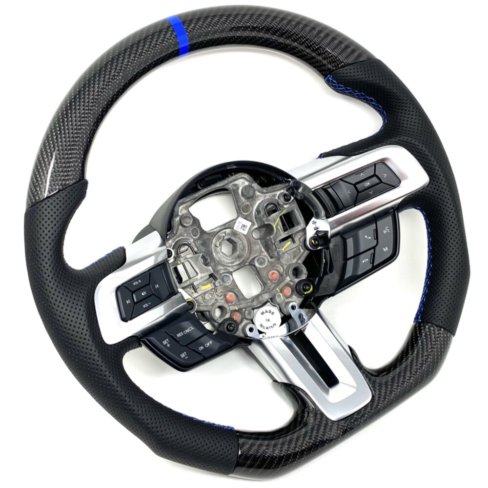 Custom Carbon Fiber Steering Wheel — Carbon🔌Cartel