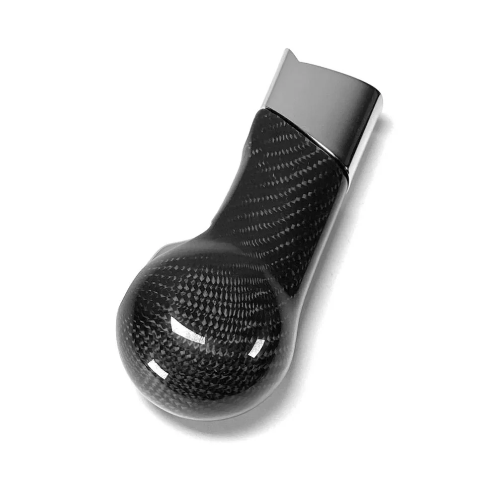 Custom Carbon Fiber Shift Knob (Auto) — Carbon🔌Cartel