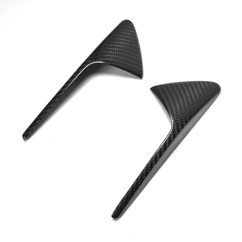 Carbon Fiber Side Turn Signal/Camera Covers — Carbon🔌Cartel