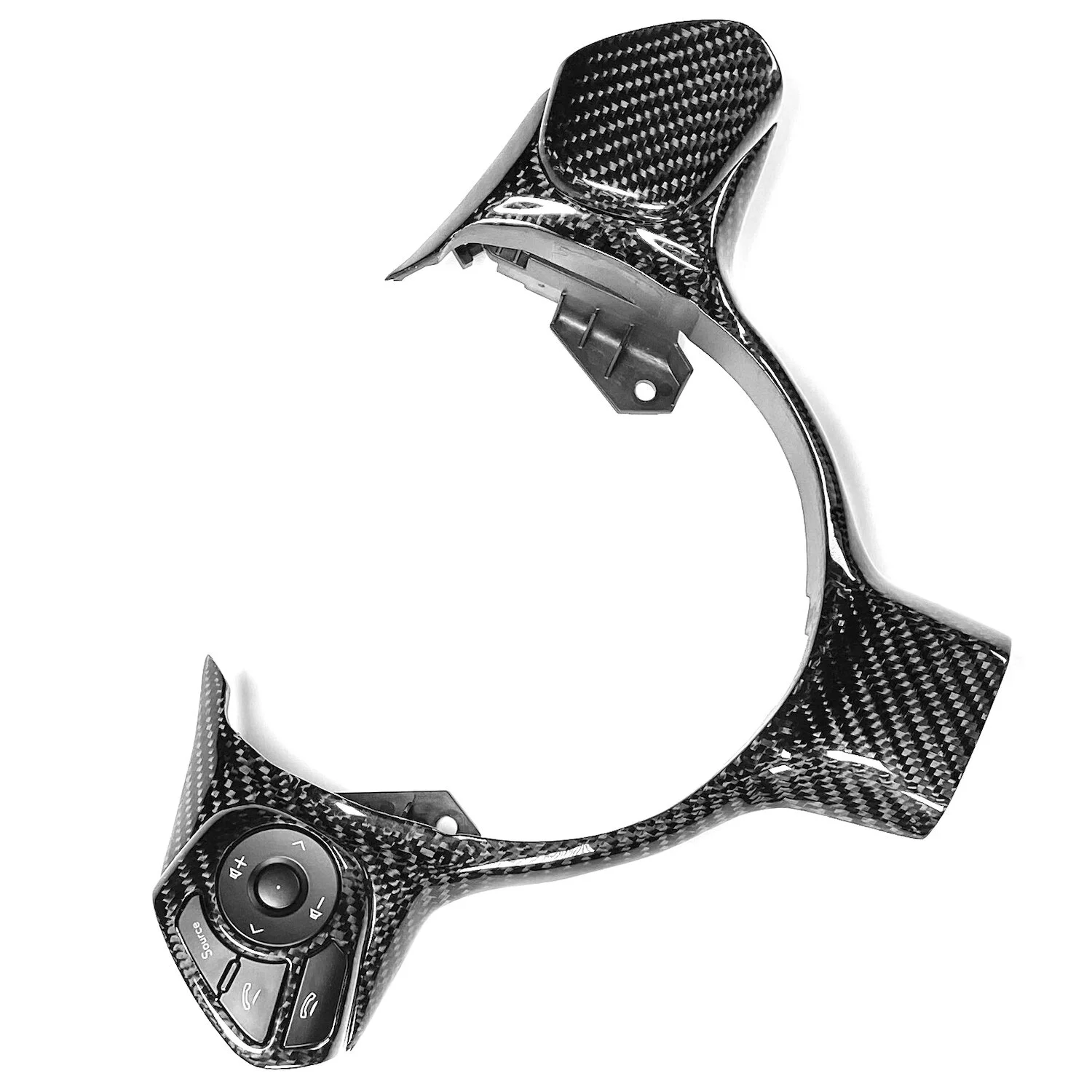 Custom Carbon Fiber Steering Wheel Switch Assembly — Carbon🔌Cartel