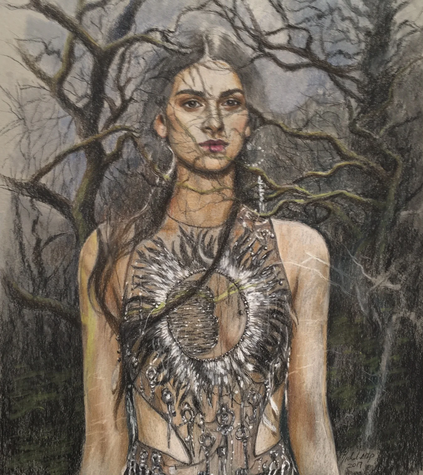 Alexander McQueen Fall 2017 post on Instagram