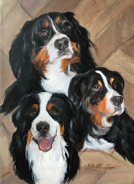 "Griffy, Indy and Mika"
