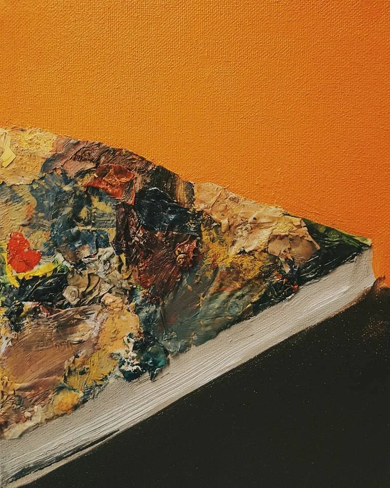 Painting Pallet, Oil on Canvas, 2016