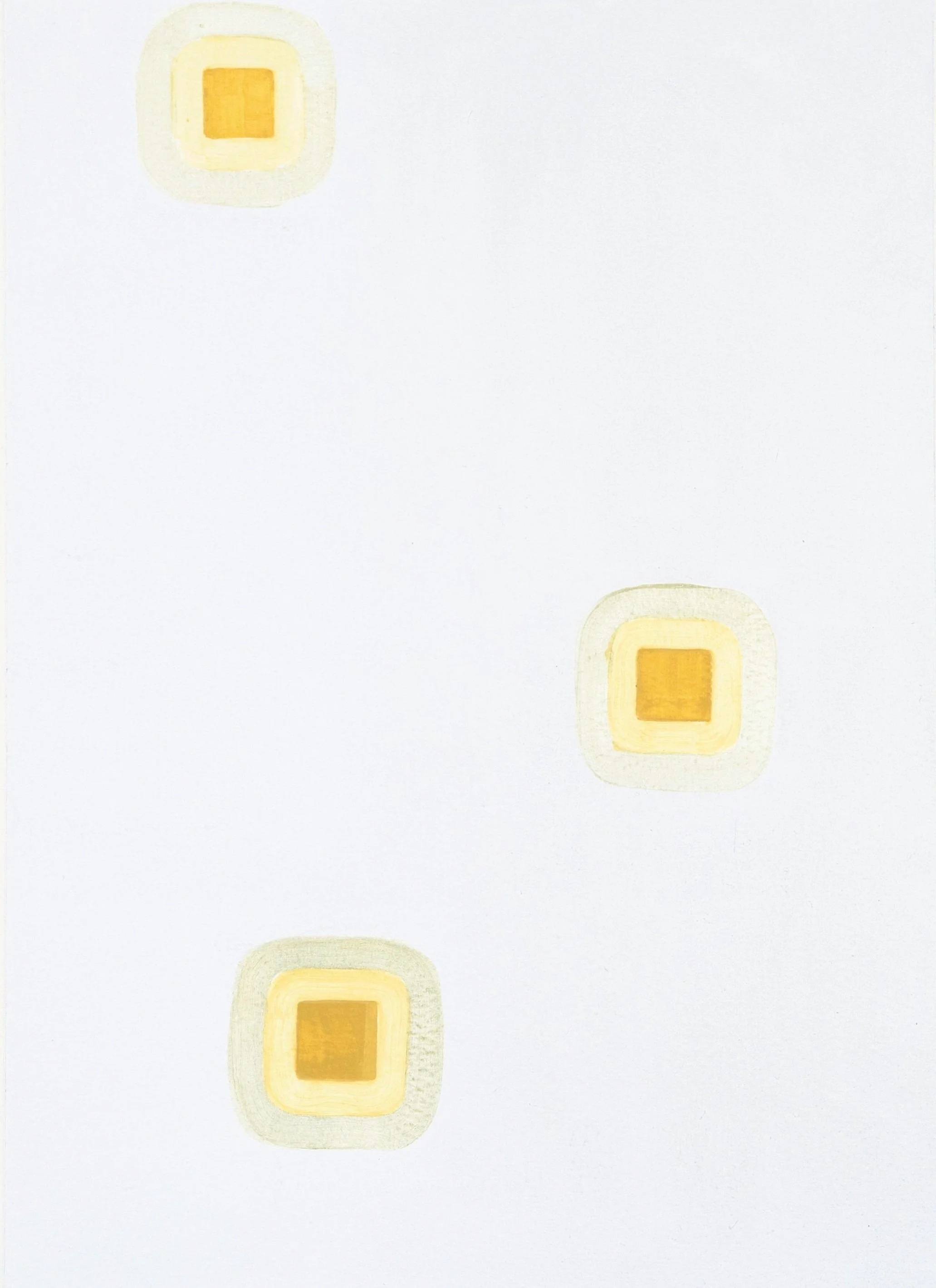 Untitled (1#)  2023, 9 1/2" x 13", medium on paper