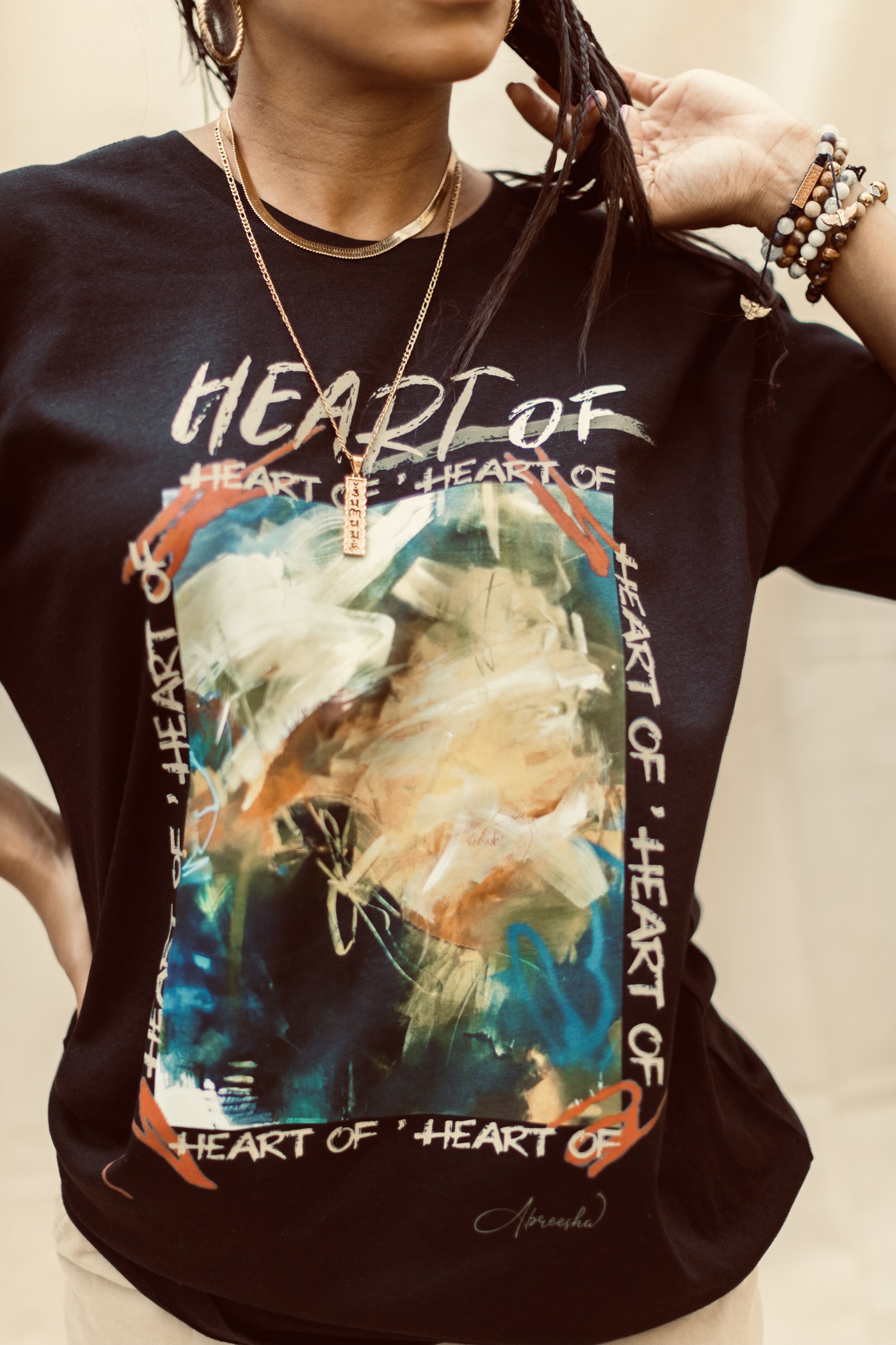 "Heart Of" Designed Tee