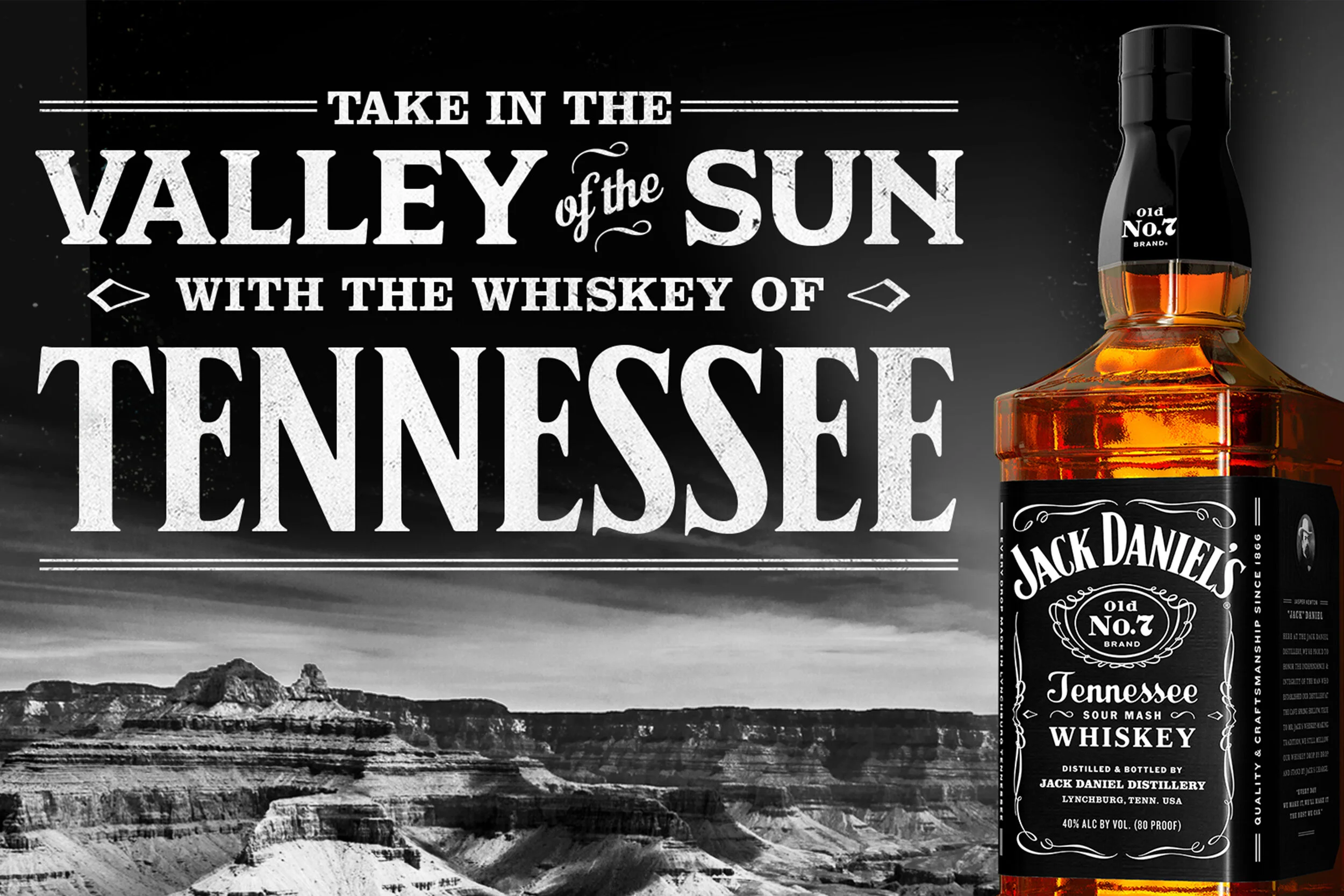  Jack Daniel’s Western tourism campaign that aimed to recruit travelers to bring their best friend with them.   