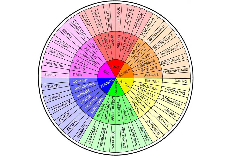  Feelings Wheel 