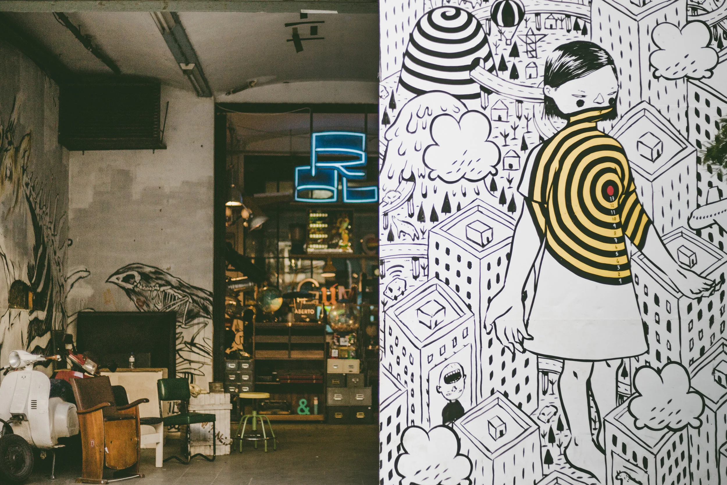 Shopfront at the Lx Factory