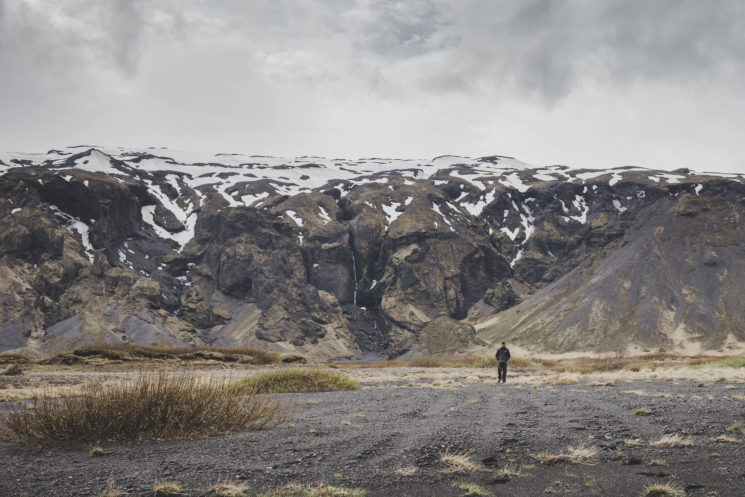 Sharad and the great views of Thórsmörk