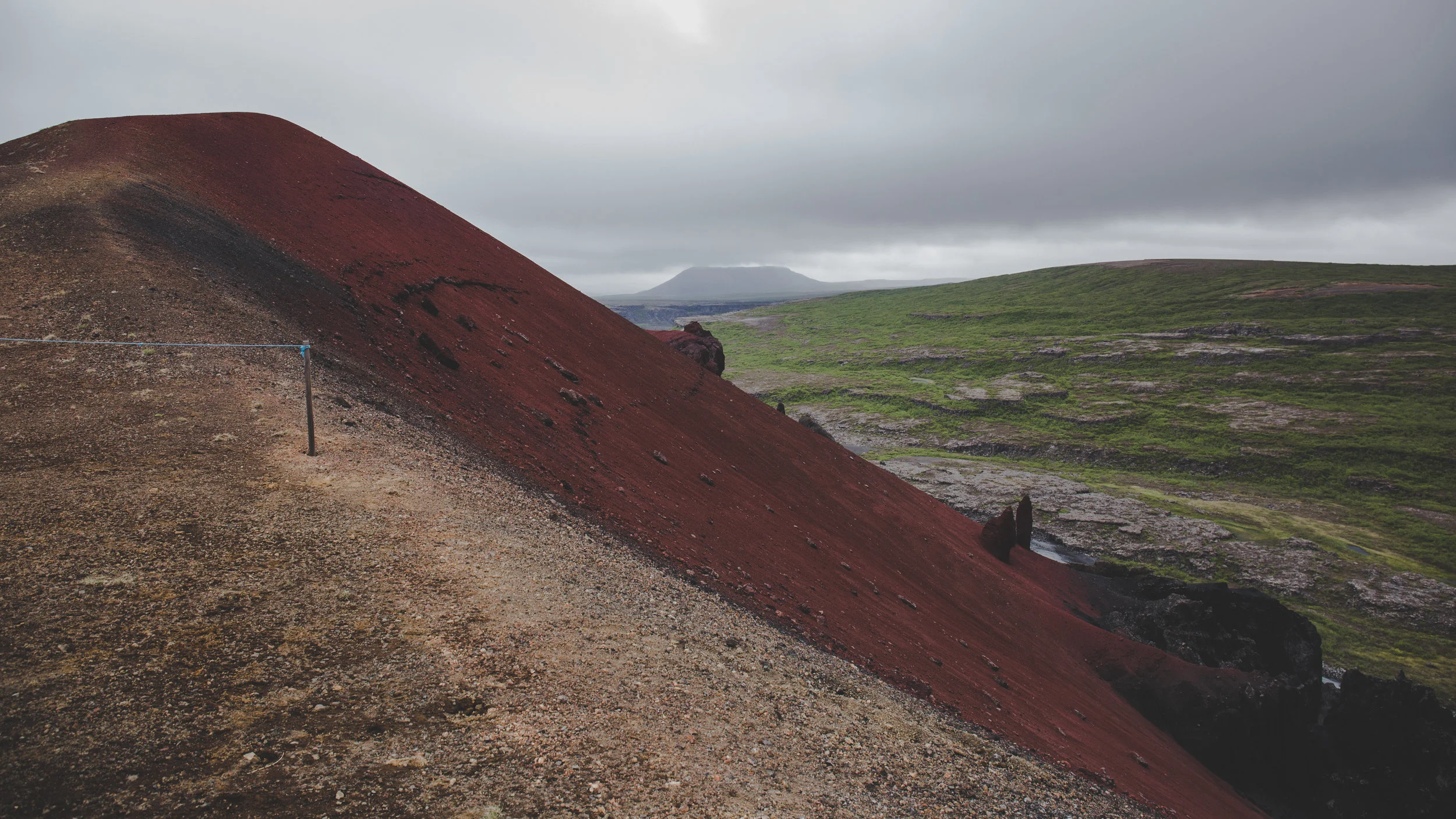 Rauðhólar, Vesturdalur