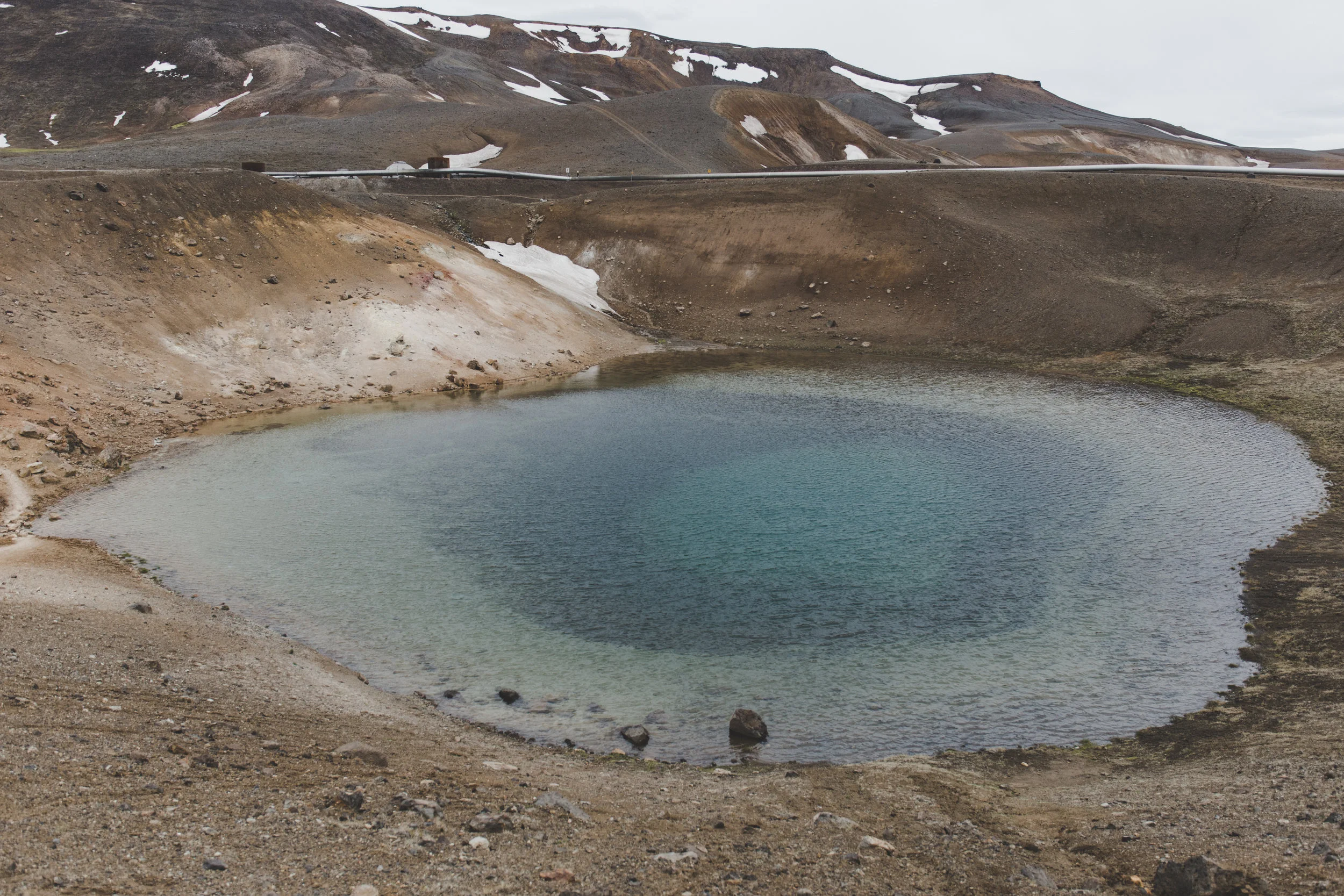 Another crater in Krafla region