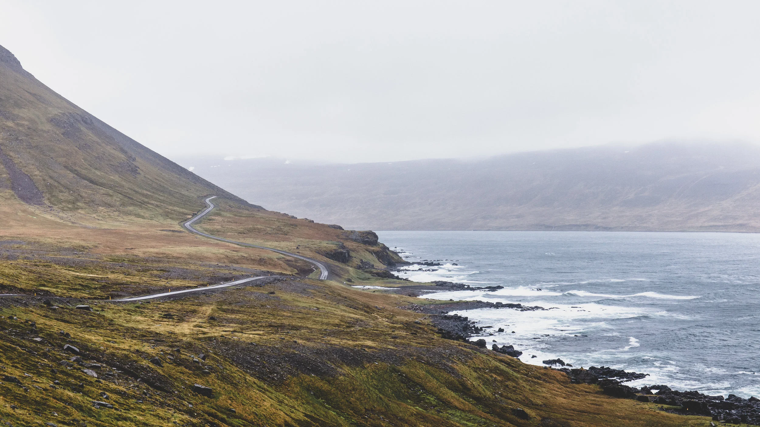 Enroute Strandir Coast