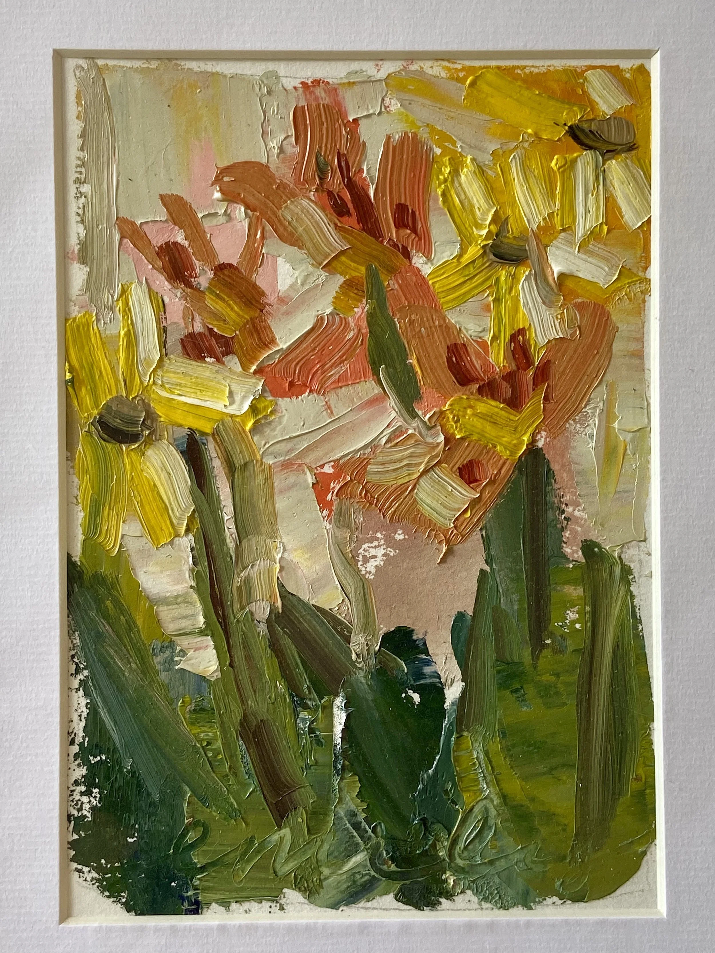 "Secret Garden" Original Oil Painting, 5x7 inches