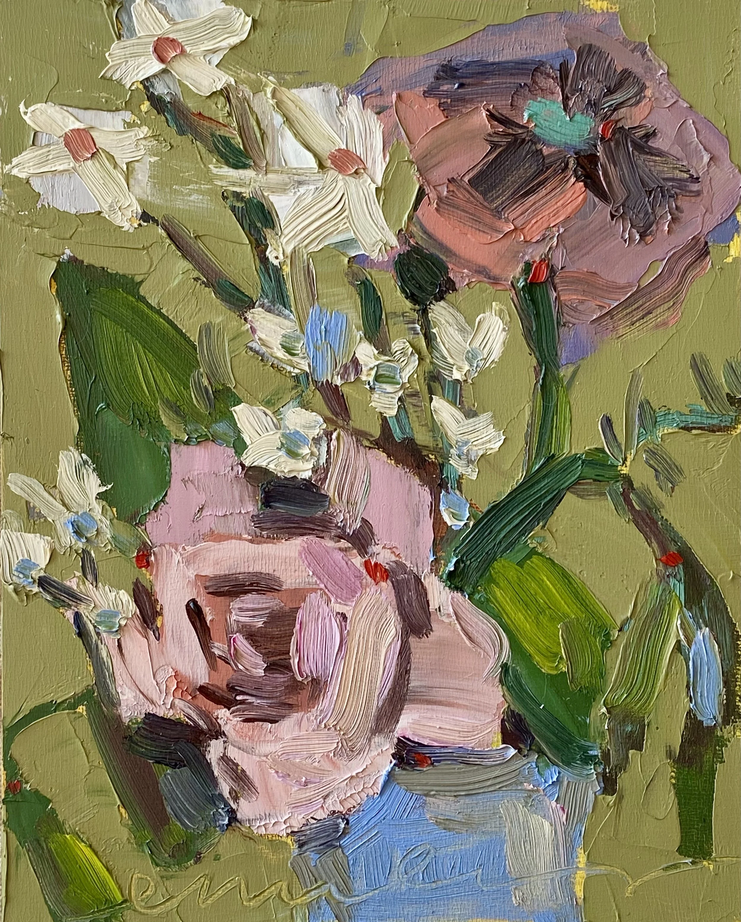 Option 10. Summer Vacation, 8x10 inches, oil on panel $200, + $20 shipping. Painting is unframed. 