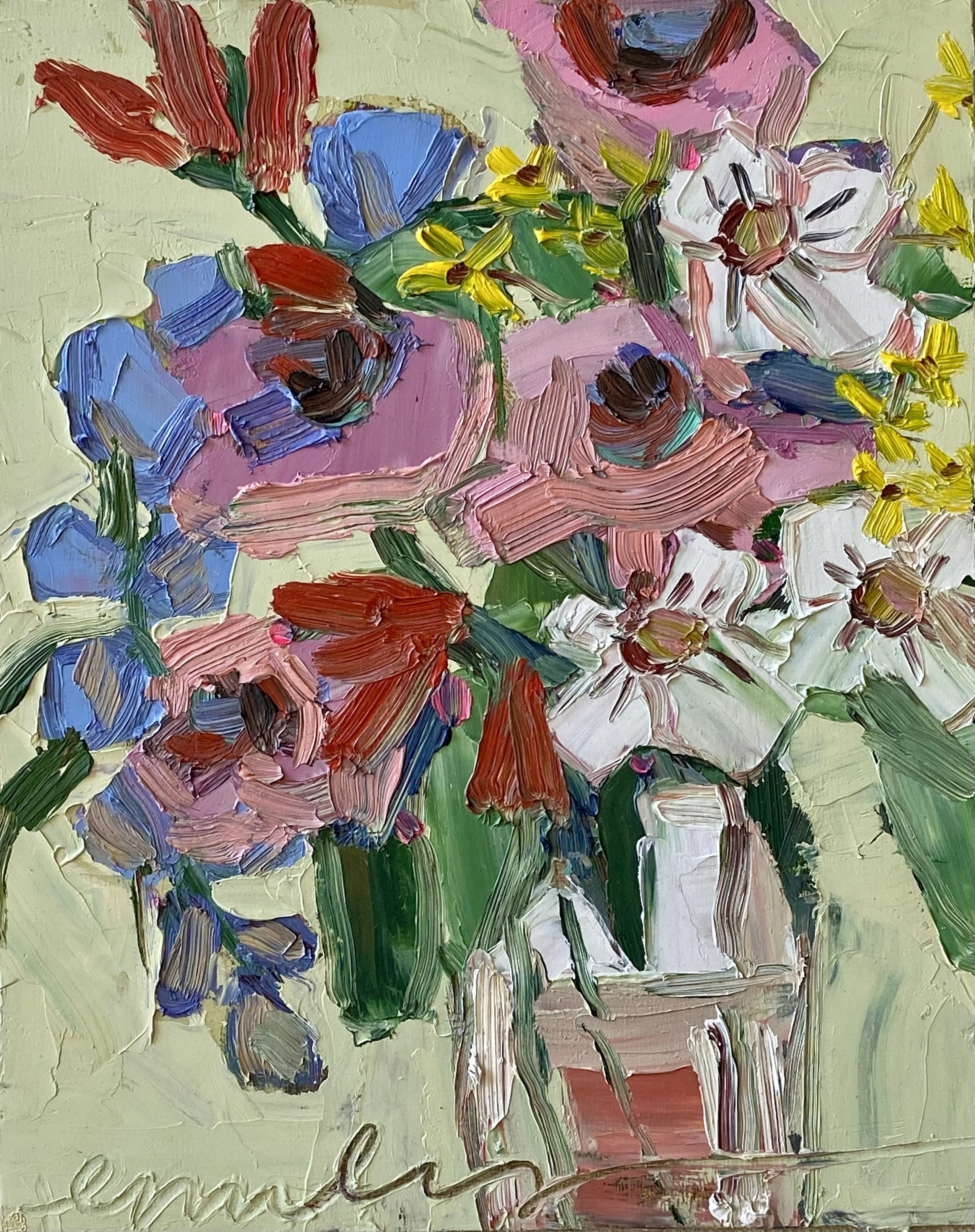Option 4. Openminded, 8x10 inches, oil on panel $200, + $20 shipping. Painting is unframed. 