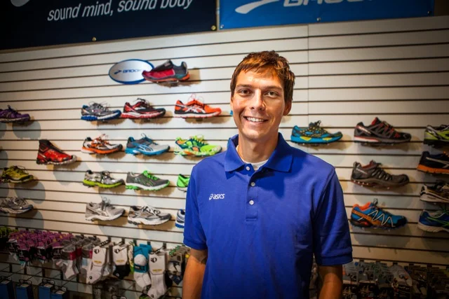 More to say about the National Shoe Fit Certification Program…
“I found the course to be the perfect blend between science and retail practices, making it an essential tool for any specialty running store. Immediately after finishing the video I was able to recognize specific issues in my customer’s feet and their reaction to my knowledge couldn’t have been more positive. As a result of becoming certified I will have happier and healthier customers and will know when to refer particular foot and gait issues to my partner doctors and physical therapists. The video will be a resource long after becoming certified.”
Ben Nelson is the manager of Goldstream Running, the farthest north run specialty shop in North America (and maybe the world!), located in the Goldstream Valley outside of Fairbanks, Alaska. He also coaches high school cross country and track and field.
Want to know more about getting certified? drop us an email: thegaitguys@gmail.com