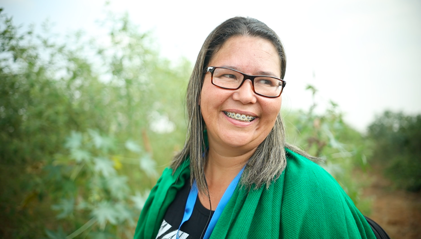 “I dream of a world of agroecology. A world without toxic chemicals and death...I fight for agroecology for my daughter and future generations. I believe we can take agroecology to formal education so that it can be studied and transformed into conc