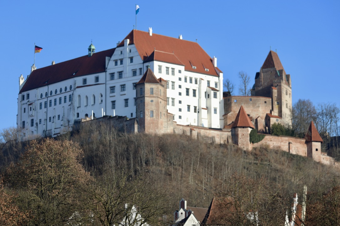 Burg Trausnitz Towering over Landshut