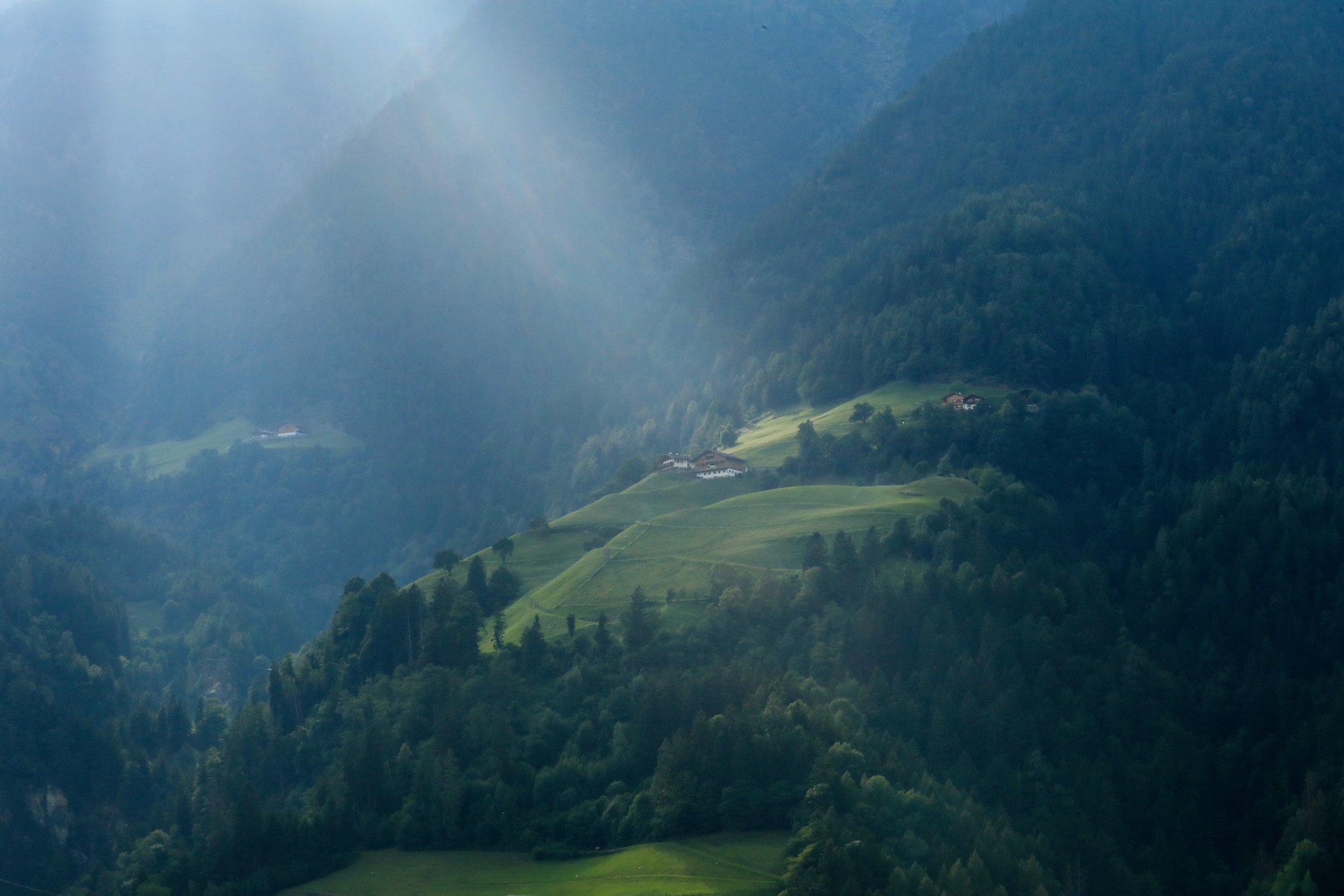 Abendlicht in San Leonardo in Passiria