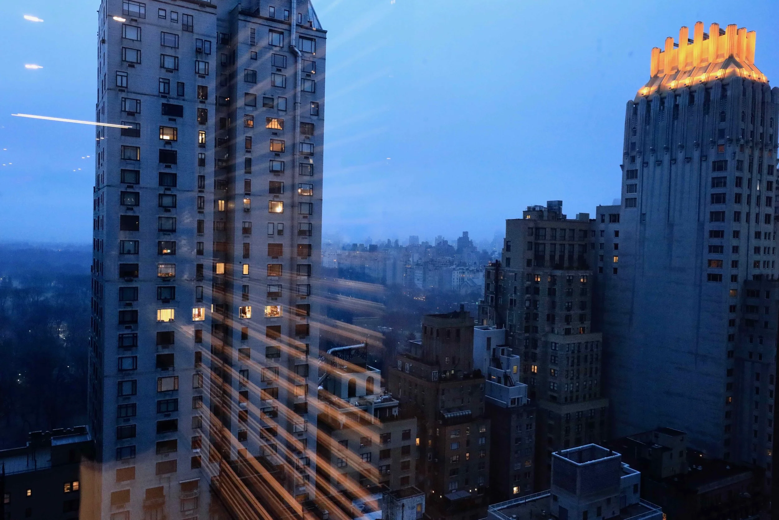 Dusk in NYC