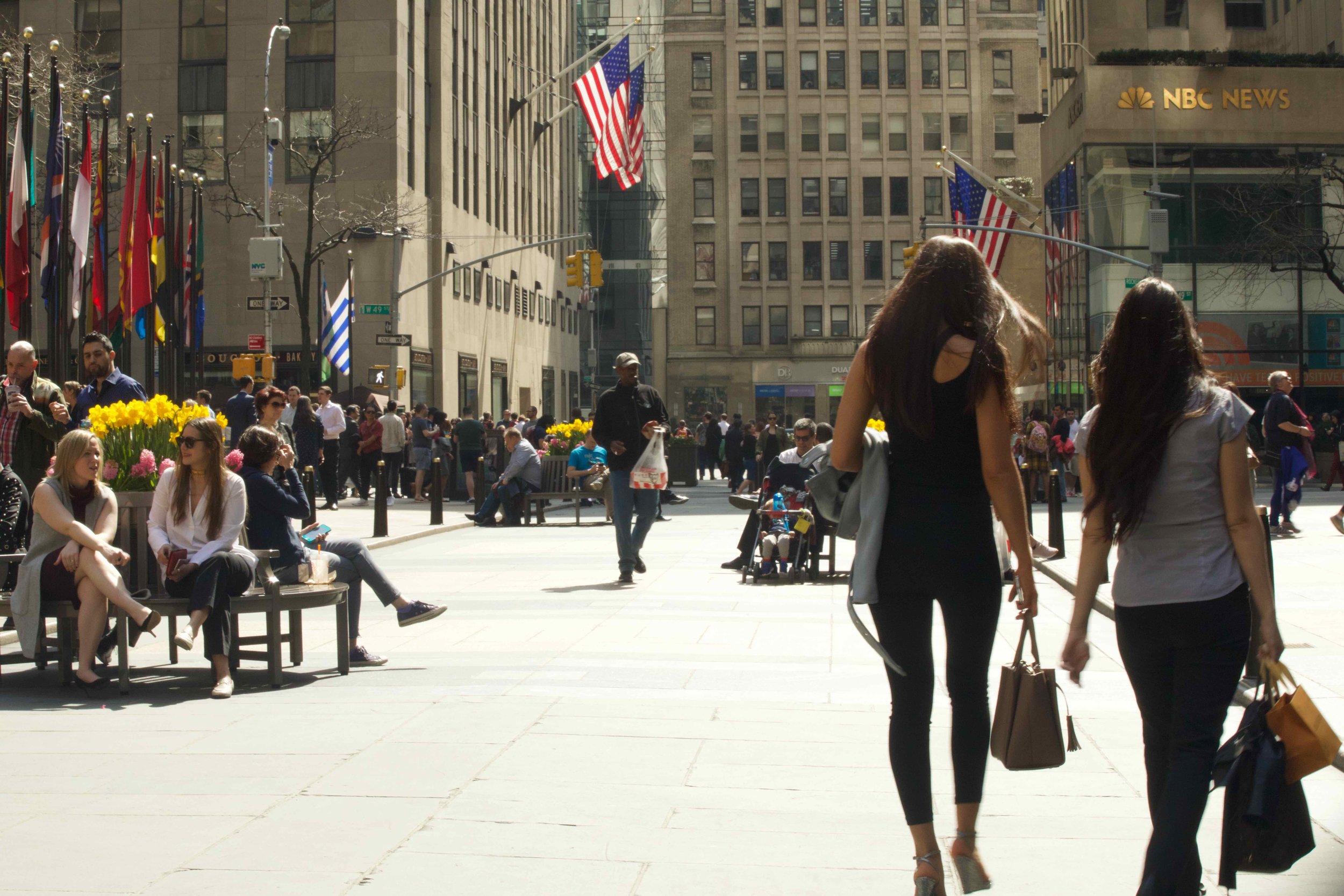 Springtime at Rockefeller Plaza II