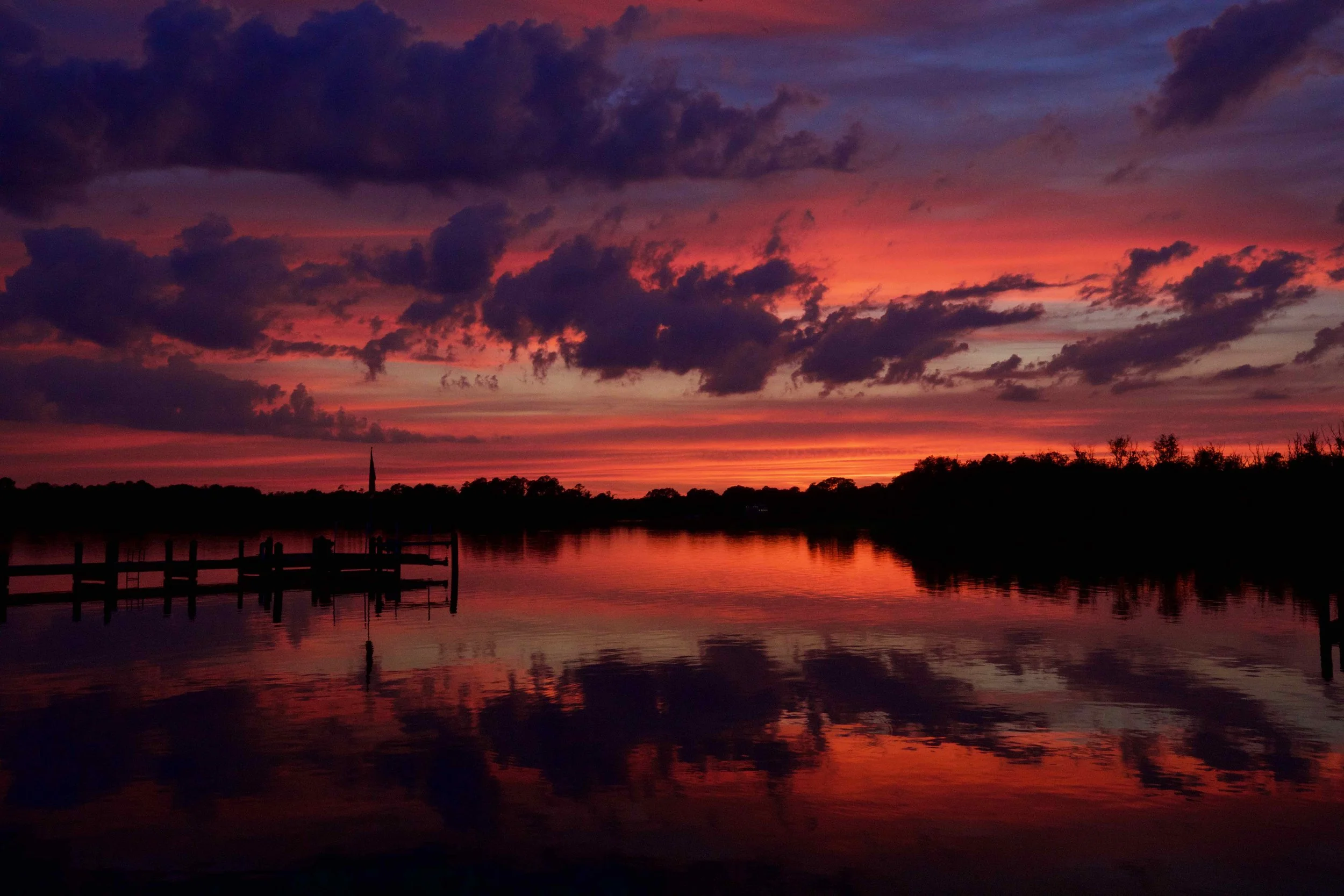 Sky over the Wicomico June 25th