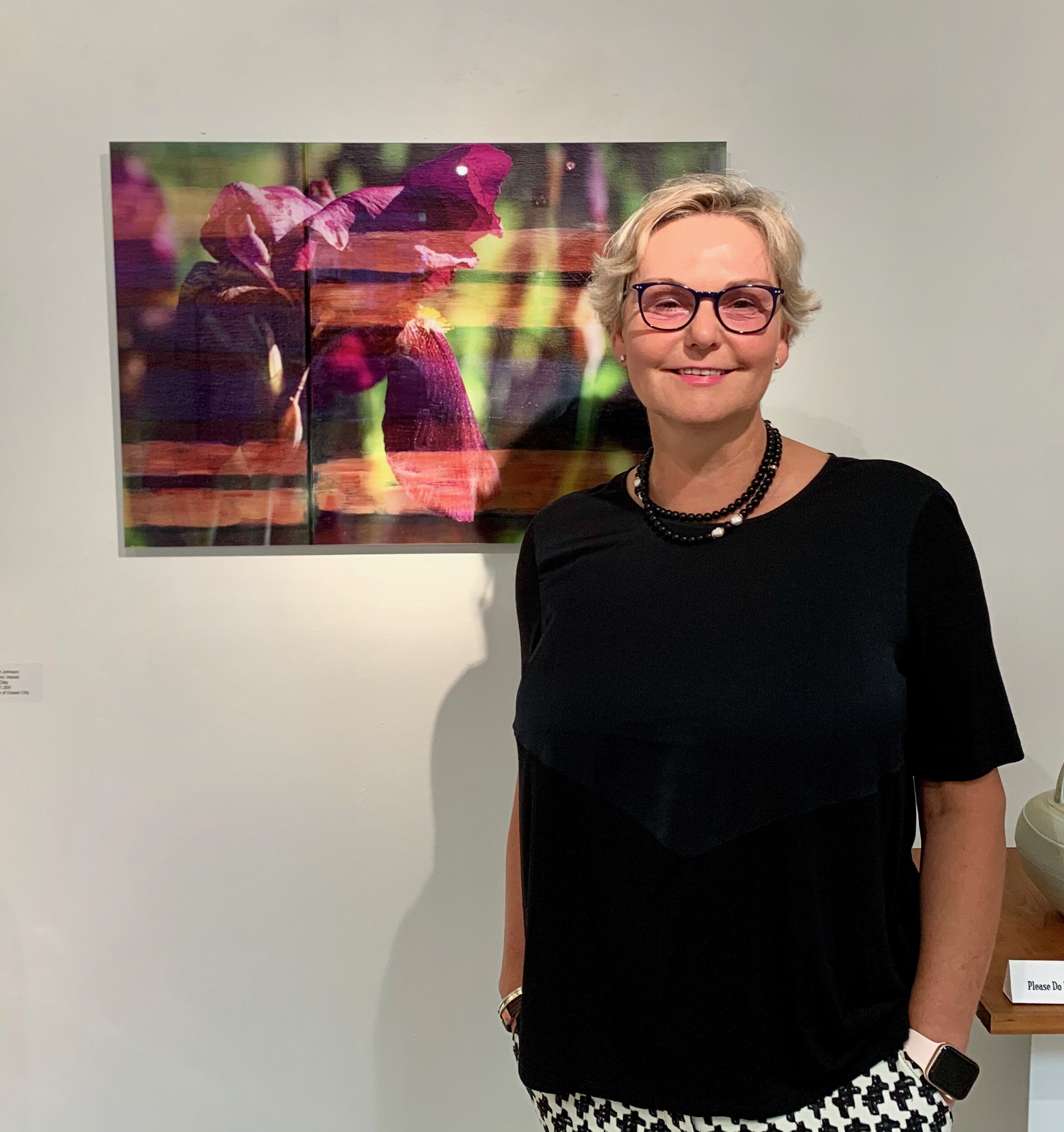 September 2019 Showcase of Eastern Shore Artists at the SAS in Salisbury, MD with my photograph “Awakening”