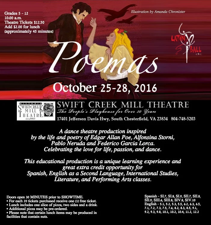 Swift Creek Mill Theatre & Latin Ballet Invite You...