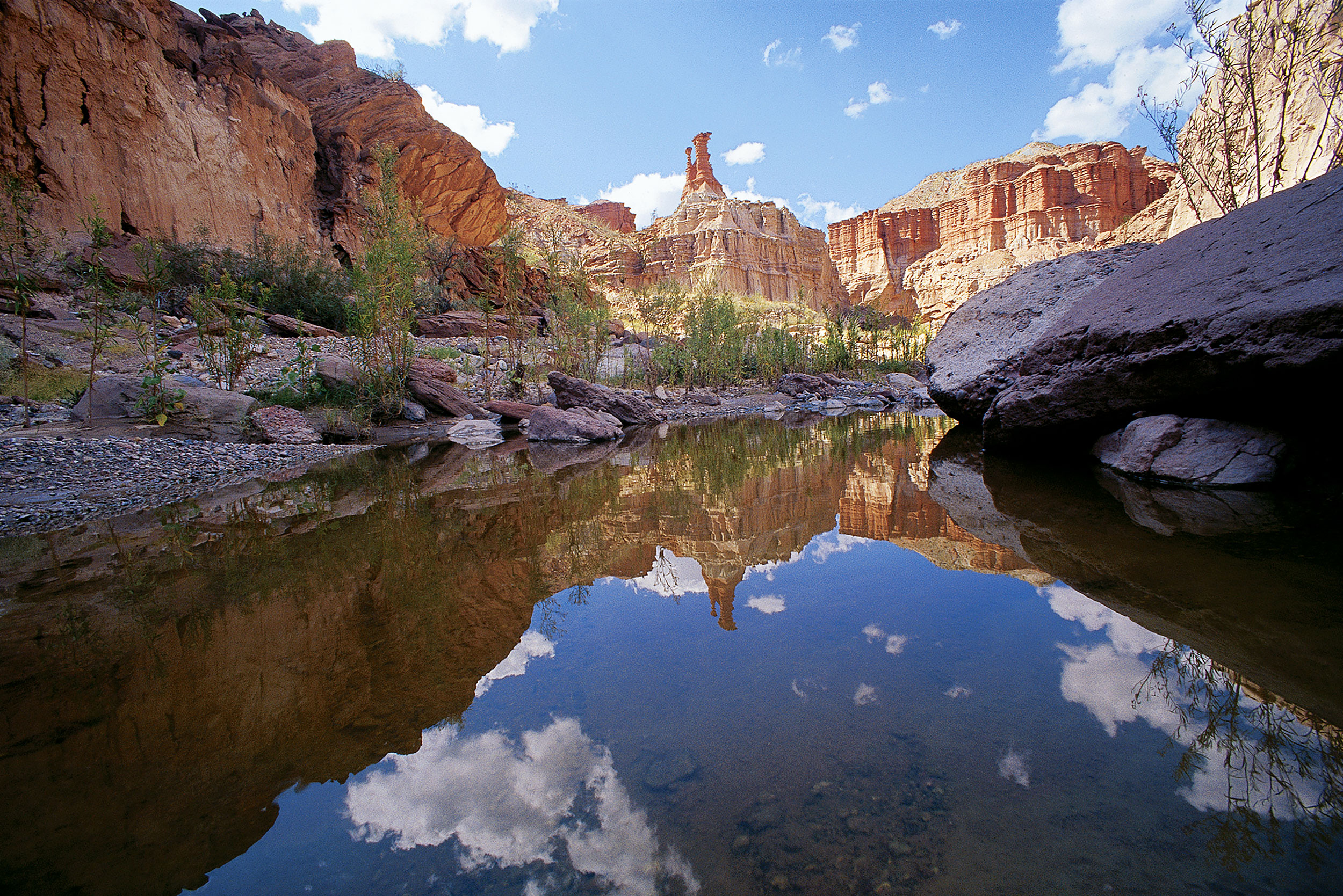 Reflections in Red Canyon