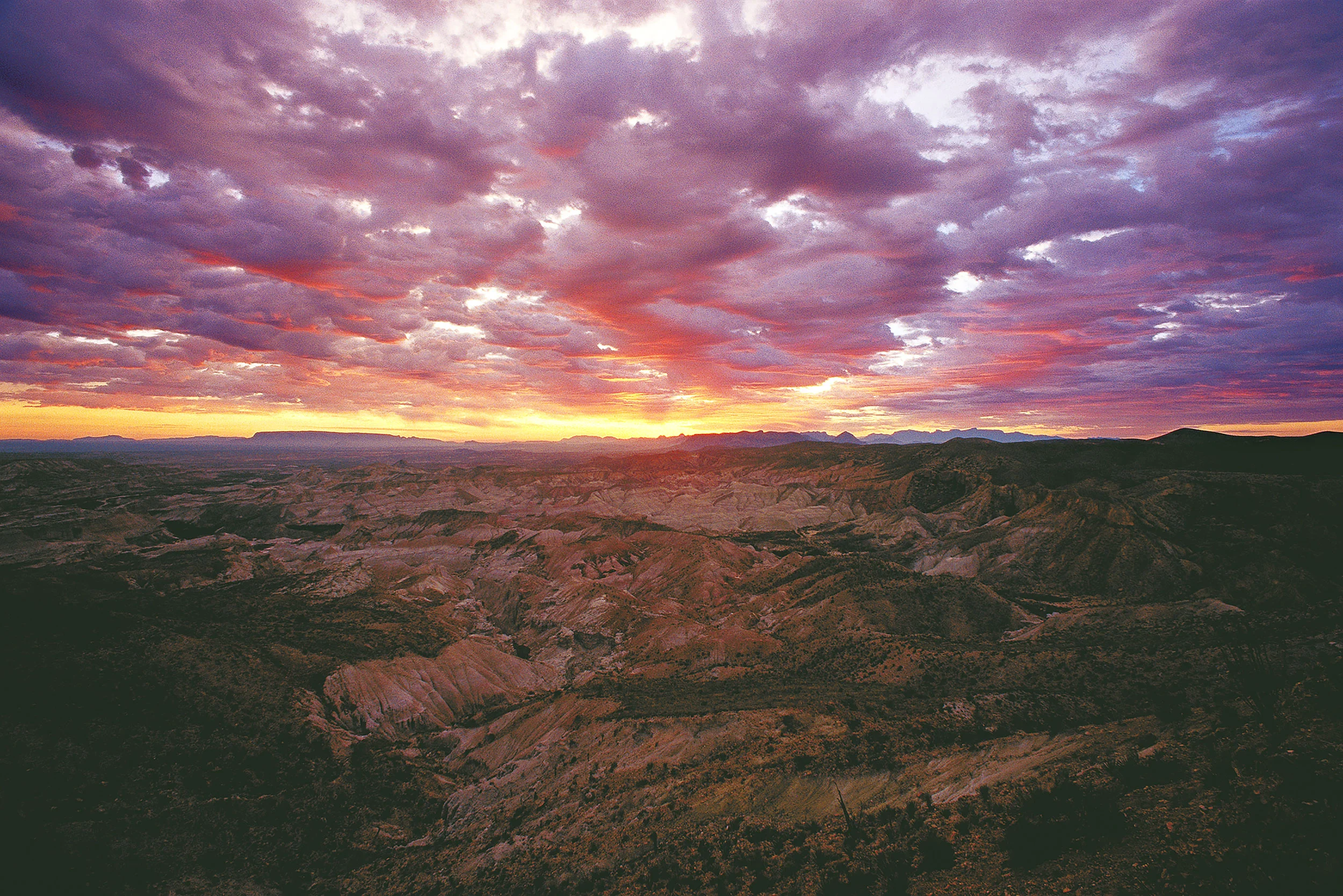 Sunrise Across Devil's Graveyard